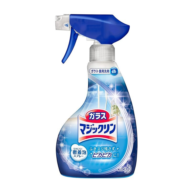 花王玻璃洁净去污剂400ml 玻璃镜面多功能去污渍透亮清洁喷雾 