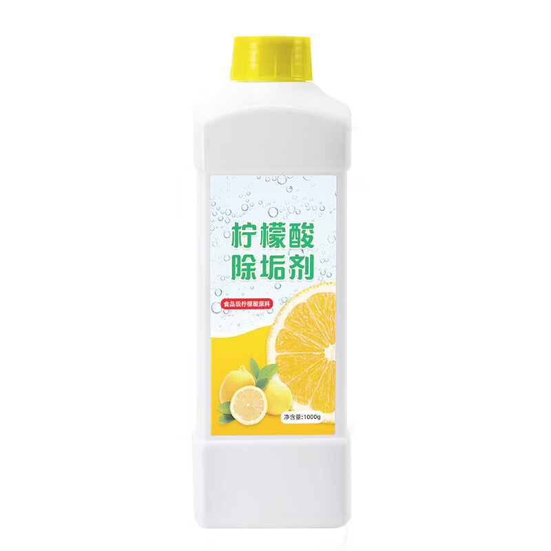 舒芦柠檬酸除垢剂食品级水垢清洁剂茶垢清洁剂1000g/瓶*1瓶 