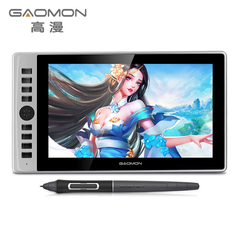 高漫（GAOMON）G12数位屏 手绘屏 电脑绘画屏 绘图屏 手写屏液晶屏 数位板手绘板 G12数位屏京仓直发