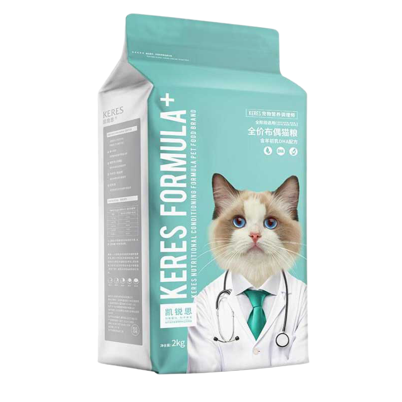凯锐思 布偶猫专用猫粮幼猫成猫主粮深海鱼粮 布偶2kg 【毛发靓丽】布偶专用粮4斤