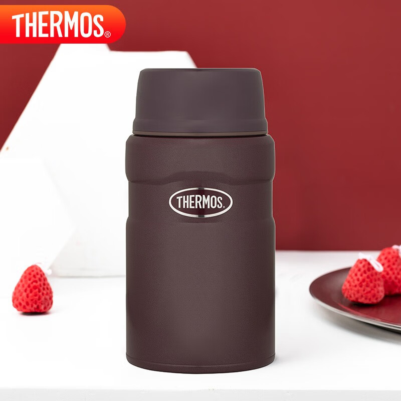 膳魔师（THERMOS）焖烧杯316L不锈钢720ml焖烧罐焖烧壶保温饭盒保温桶TCLE-720S BL