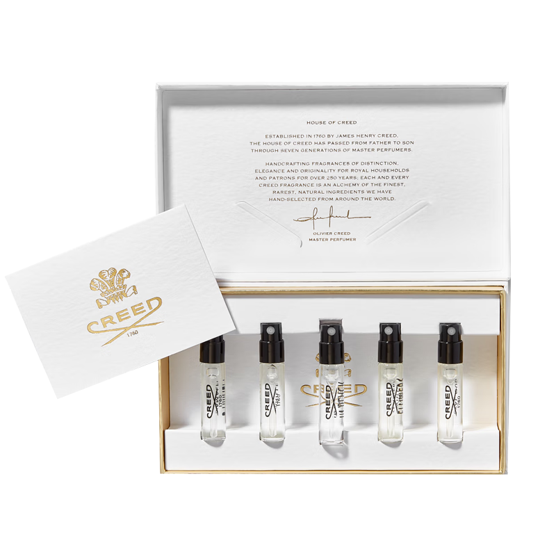 CREED灵感试香礼盒1.7ml*5 随机香型 生日节日礼物 送男女生 【试香礼盒】体验装1.7ml*5