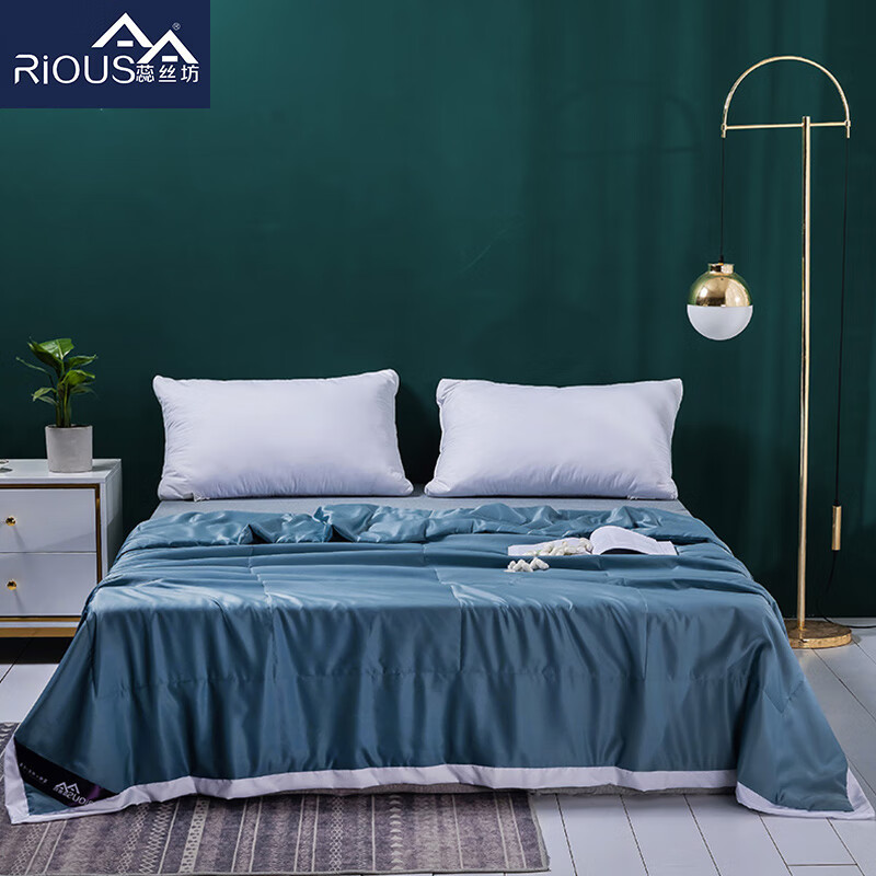 蕊丝坊  美肤100%蚕丝夏凉被榨蚕丝