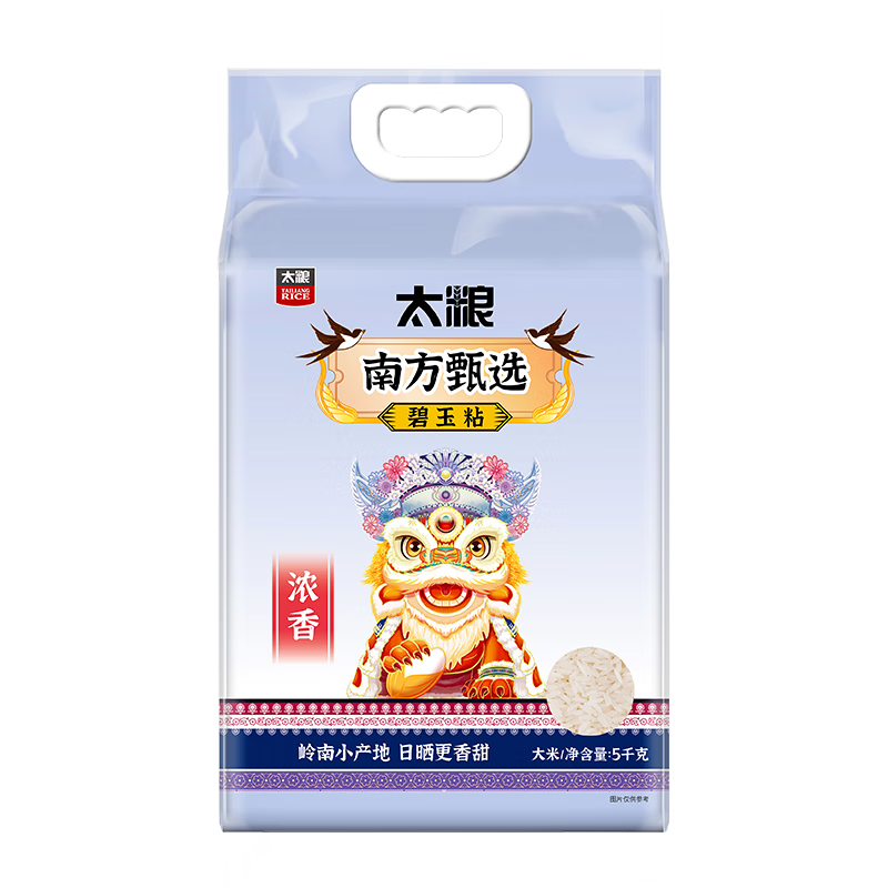 太粮  南方甄选碧玉粘米5kg
