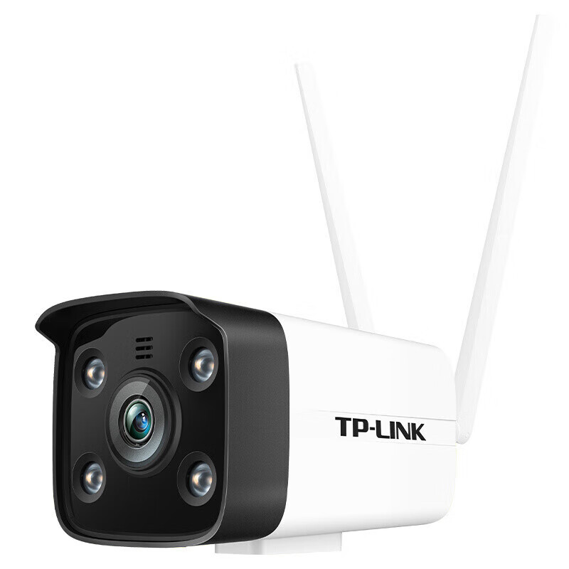 TP-LINK高清无线监控摄像头全彩红外夜视枪机手机APP TL-IPC544H-A4-W11 