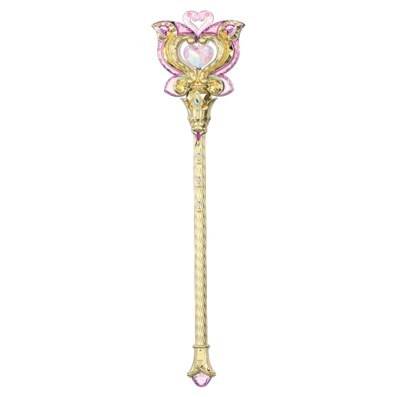 奥迪双钻（AULDEY）儿童玩具巴啦啦小魔仙15周年纪念版魔法棒女孩玩具生日礼物581919 纪念版魔法棒-金色（幻光）