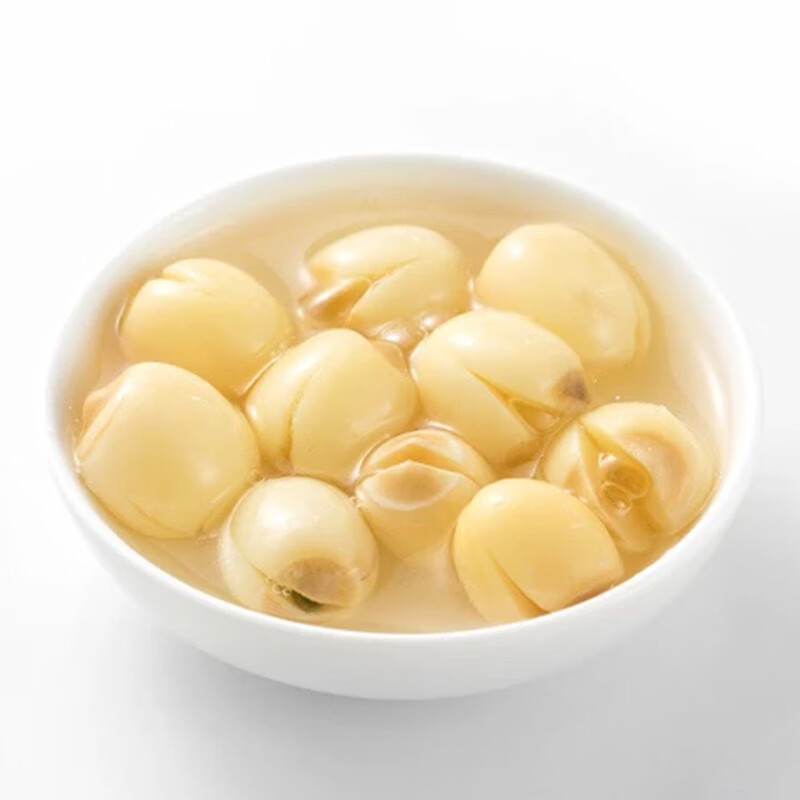 建莲绿色莲子300g 正宗建宁通心白莲 去芯莲米新鲜干货特产一级无硫熏 绿色莲子300克罐装
