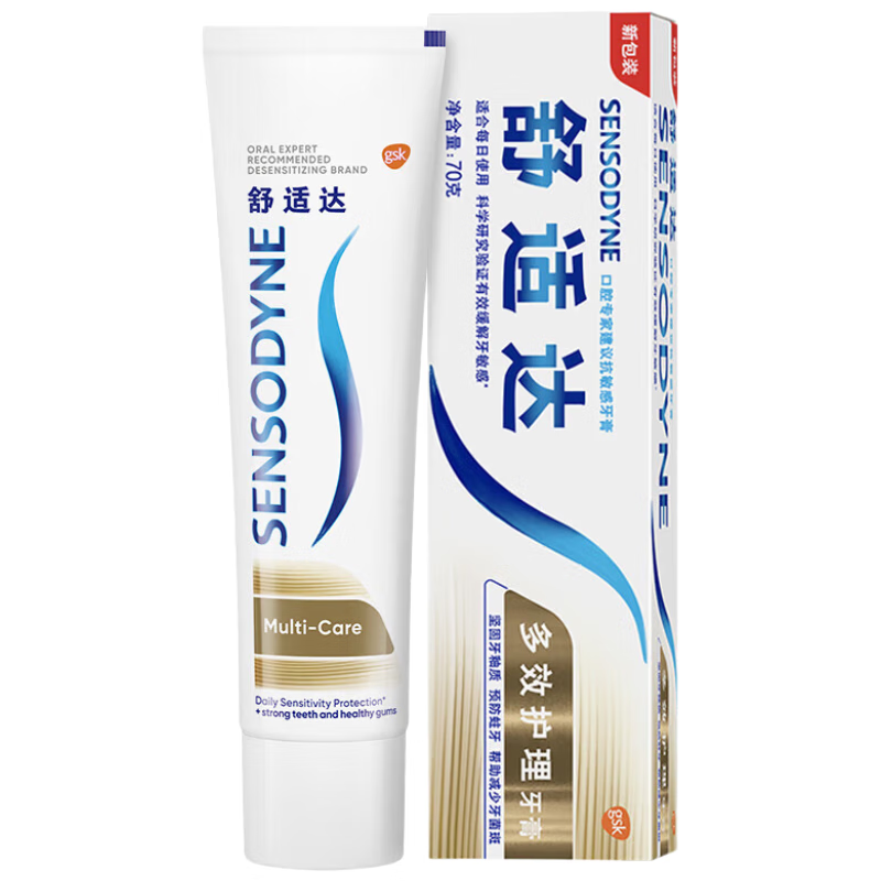 舒适达 多效护理70g 
