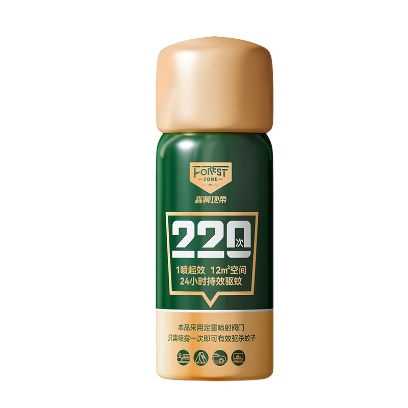 森林地带  灭蚊喷雾室内杀蚊虫剂25g1450