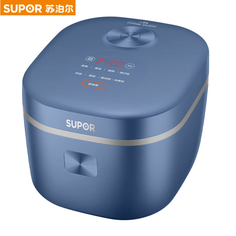 苏泊尔（SUPOR） 电饭煲3升家用电饭锅迷你蓝钻不粘内胆24小时智能预约香弹饭 SF30FC71【居家好物】 