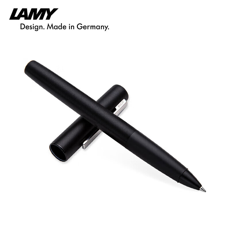 凌美（LAMY）宝珠笔 永恒系列商务书写办公签字笔节日礼品 磨砂黑377BK-0.7mm 黑色