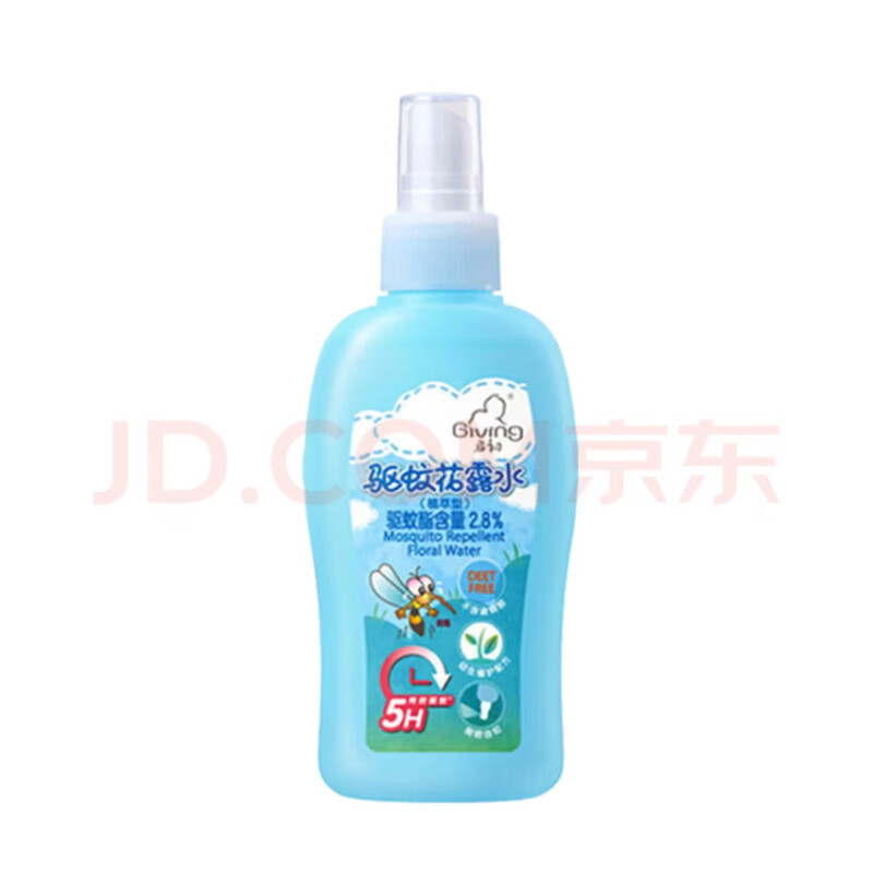 启初 GIVING 驱蚊花露水（植萃型）150ml 舒缓 止痒 清新 