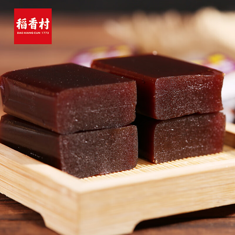 稻香村食品 休闲零食小吃特产美食糕点 口味混装羊羹500g/袋 2袋起售