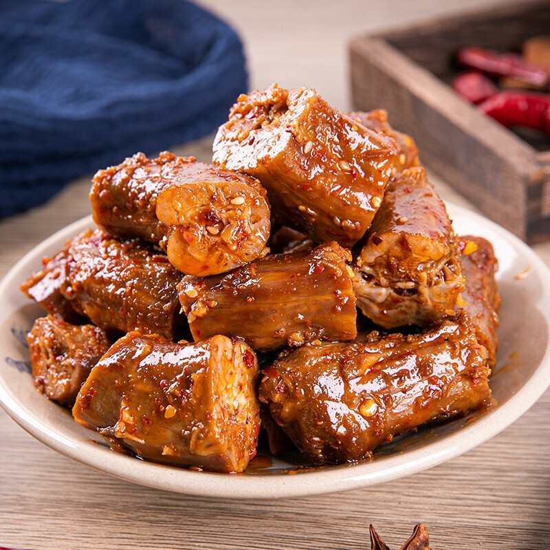 口水娃休闲零食大礼包生日礼物送女友鸭脖豆干礼盒1210g约88小包