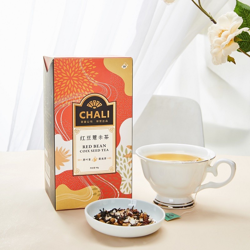 CHALI茶里公司 茶叶 养生茶 红豆薏米茶90g茶包袋泡茶薏仁茶 18包/盒