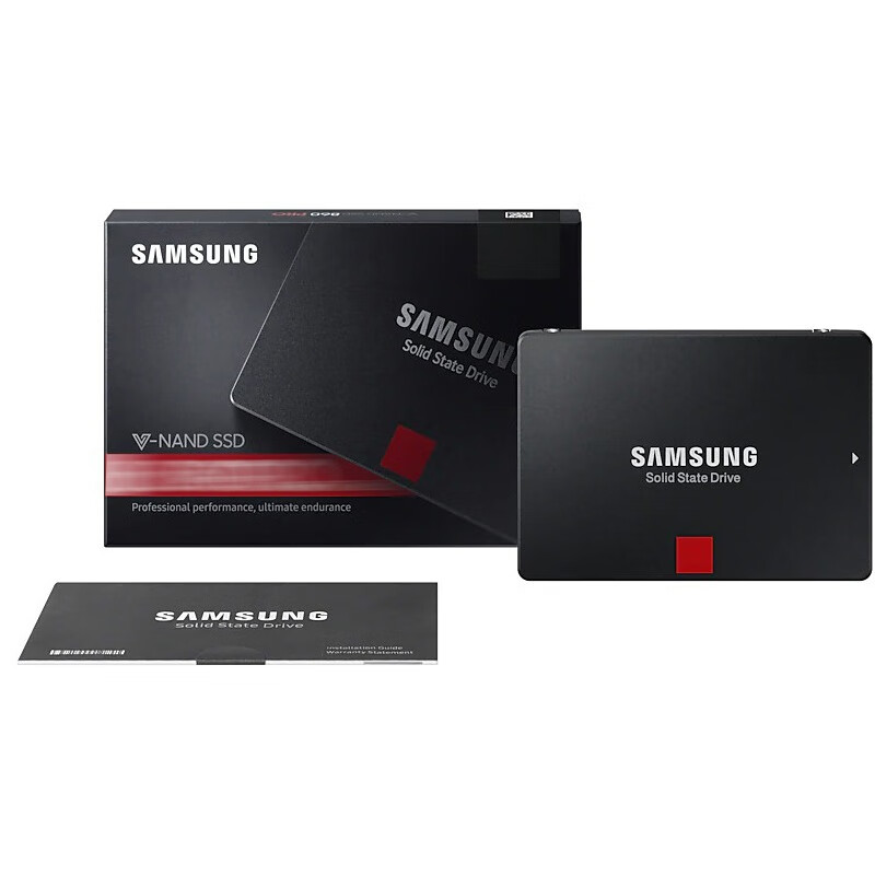 三星笔记本台式机一体机电脑服务器 SSD 固态硬盘加装/替换升级提速盒装 SATA3 512G 5年保