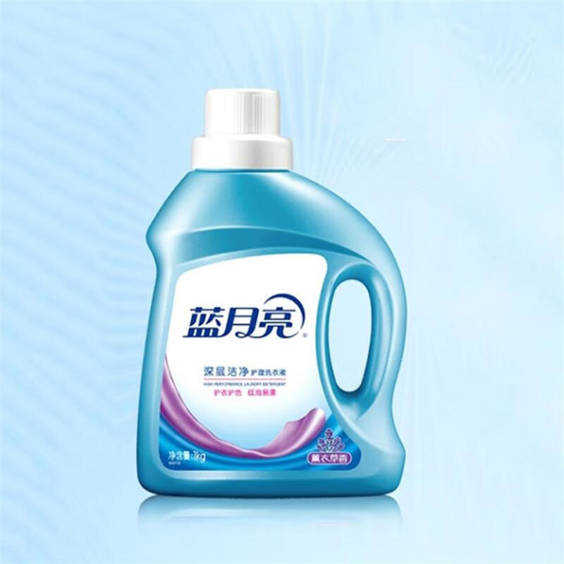 蓝月亮 洗衣液 深层洁净护理洗衣液 薰衣草香 机洗手洗洗衣1kg/瓶 深层洁净护理/ 薰衣草香 1kg 1瓶 1kg*1