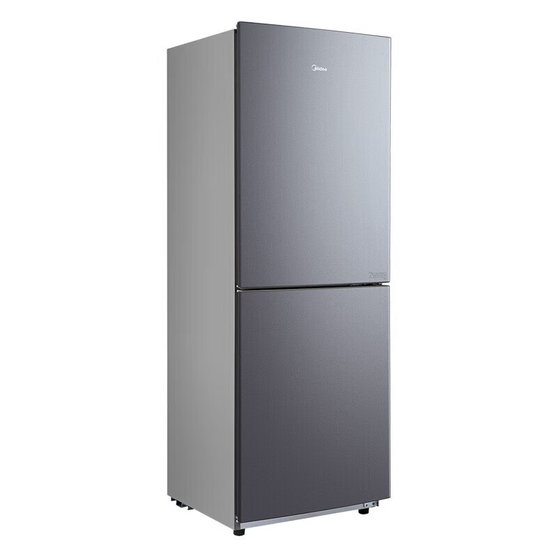 美的（Midea）冰箱186升两门电冰箱 铂金净味 智能控温 双开门小型家用租房优选 BCD-186WMA 榭湖银 YH、 