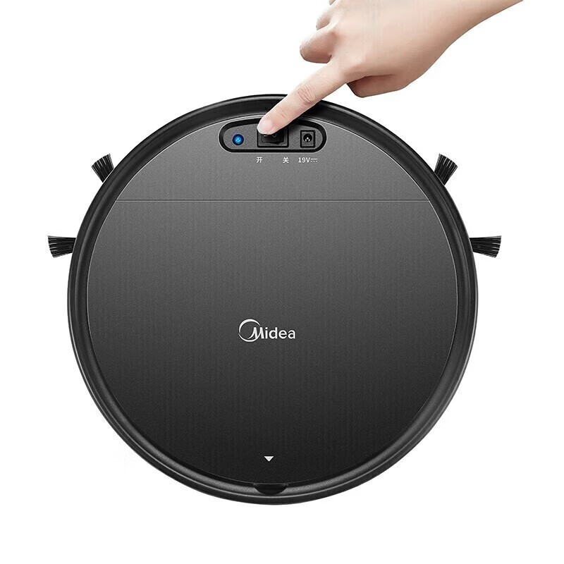 美的（Midea) 扫吸一体 全自动 扫地机器人纤薄机身环境感应 低噪 Q4扫吸一体防跌落非自动回充 