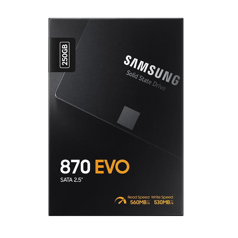 三星SSD固态硬盘台式机笔记本电脑SATA3.0接口 870EVO 250G