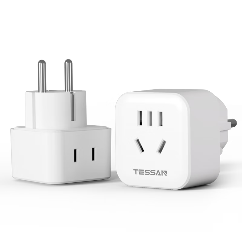 霆圣 2位德标旅行转换插头GM-CN-DE-WH