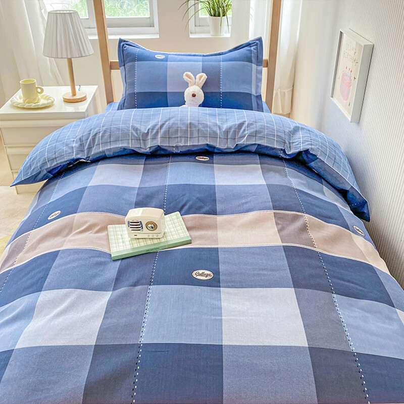 罗曼罗兰  全棉三件套查里世家-灰751292