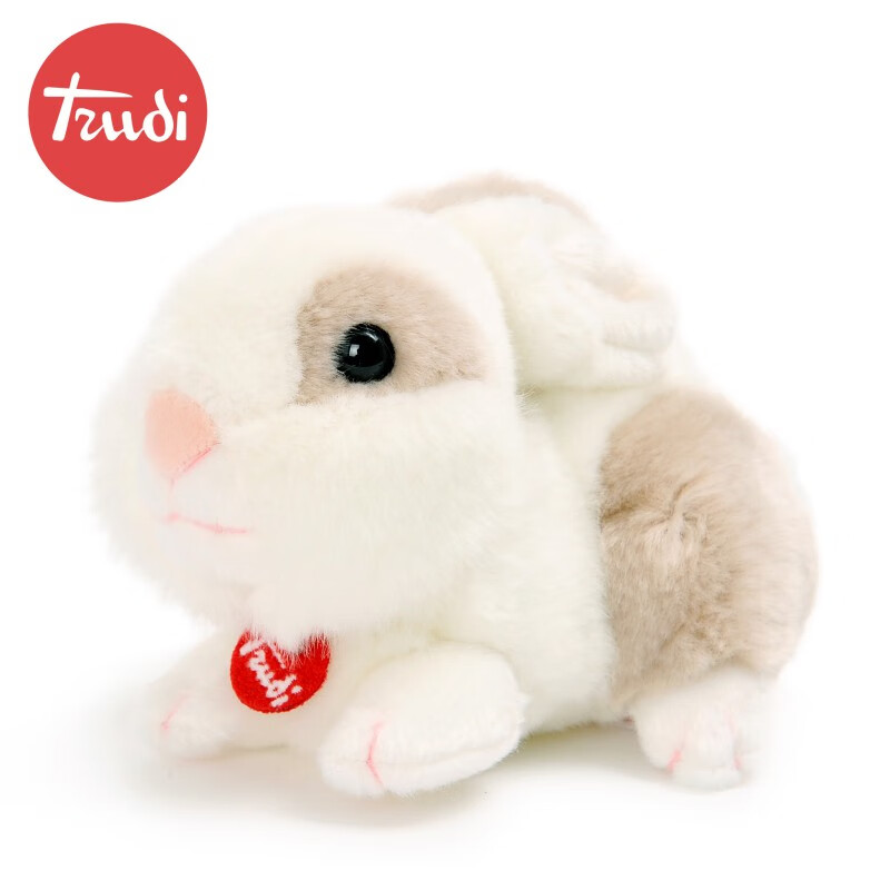 TRUDI可爱小白兔公仔兔子毛绒玩具儿童玩具生日礼物情人节礼物 15cm 