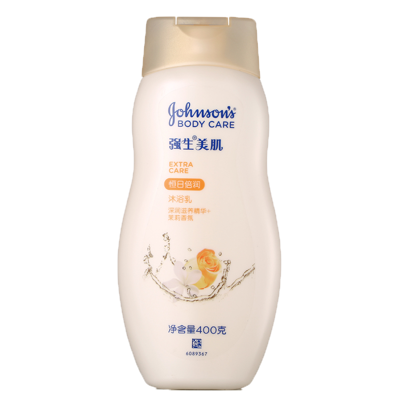 强生美肌恒日倍润沐浴乳（持久留香清爽沐浴露 沐浴液）400g 【婴儿油去干】沐浴露400g