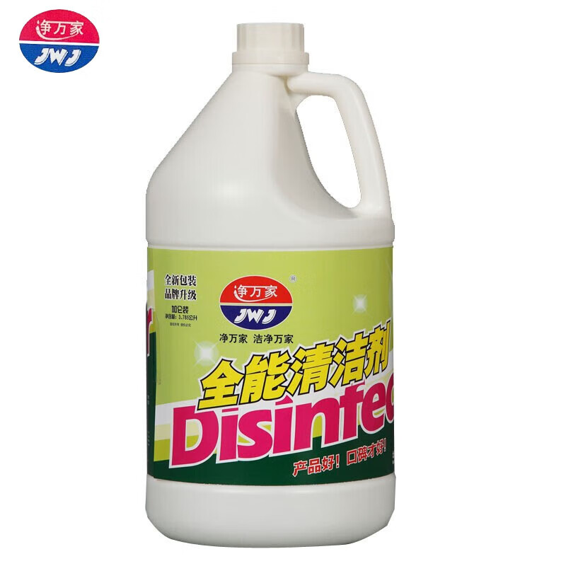 净万家 全能清洁剂3.785L*1桶 卫浴厨房地板净家用商用清洁液 大桶装 3.785L 1桶 全能清洁剂