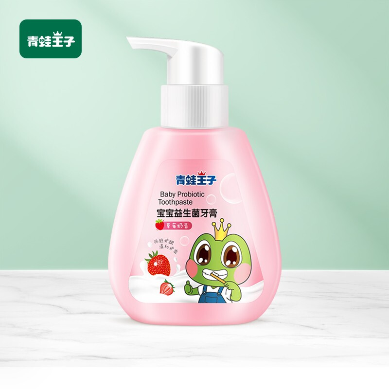 青蛙王子 宝宝益生菌牙膏140g6970549786816/6970549786823