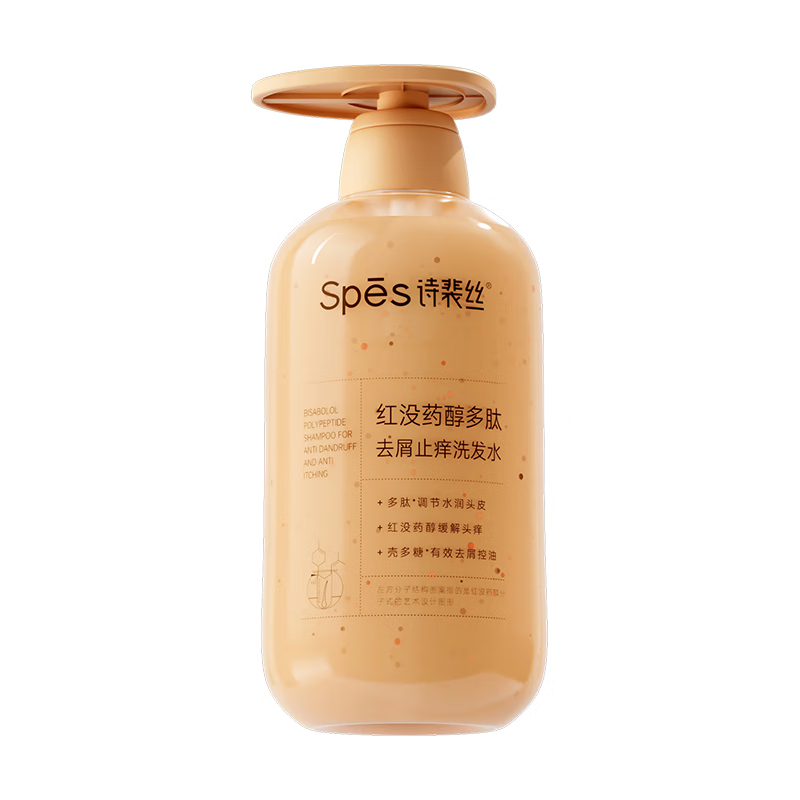 诗裴丝  红没药醇多肽洗发水500ml