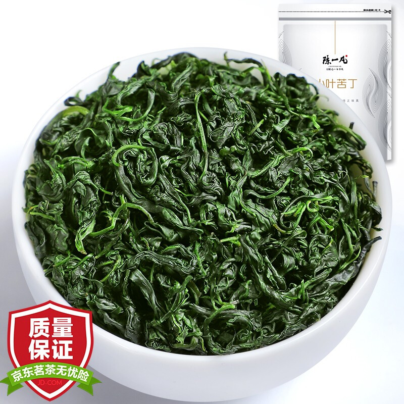陈一凡 小叶苦丁茶 四川峨眉山苦丁茶新茶 泡水喝的花草茶袋装250g 苦丁250g