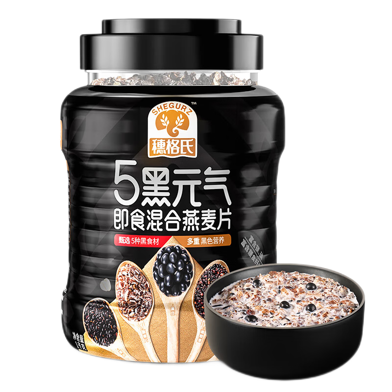 穗格氏  5黑混合燕麦片1kg