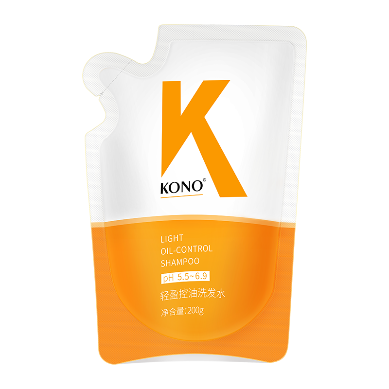 KONO卡厘轻盈控油洗发水(补充装)200g 【补充装】经典控油 200ml 1袋 