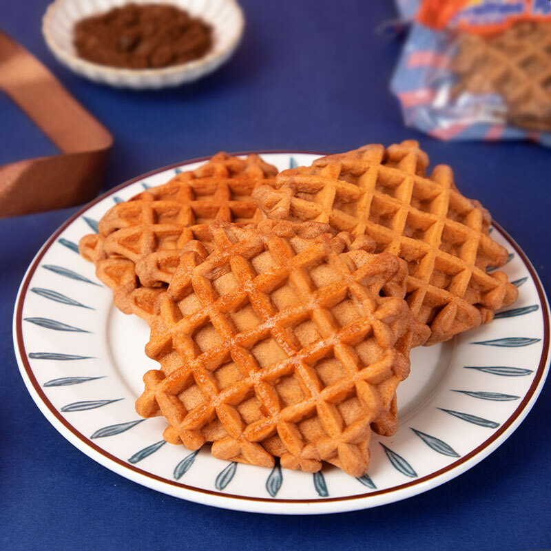 阿华田（Ovaltine）夹心华夫 整箱早餐巧克力华夫饼 西式面包早餐下午茶独立装719g