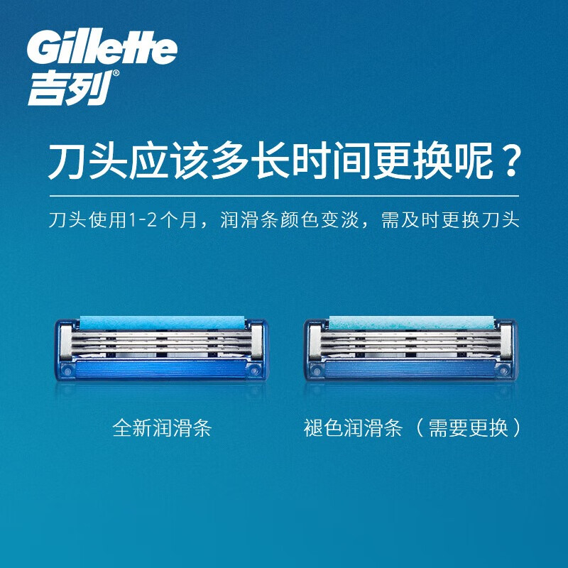 吉列剃须刀手动刮胡刀锋速3突破4刀头非电动非吉利男士自用便携