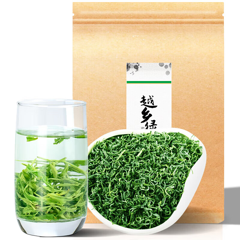 越乡2025新茶高山云雾绿茶日照足明前春茶袋装500g自己喝耐泡浓香 【热销爆款】云雾绿茶500g袋装