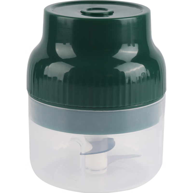 拜杰捣蒜器蒜泥神器辅食机电动打蒜器蒜泥器捣碎器绞肉机拉蒜器绿色 ⭐绿色蒜泥器⭐双刀⭐200ml