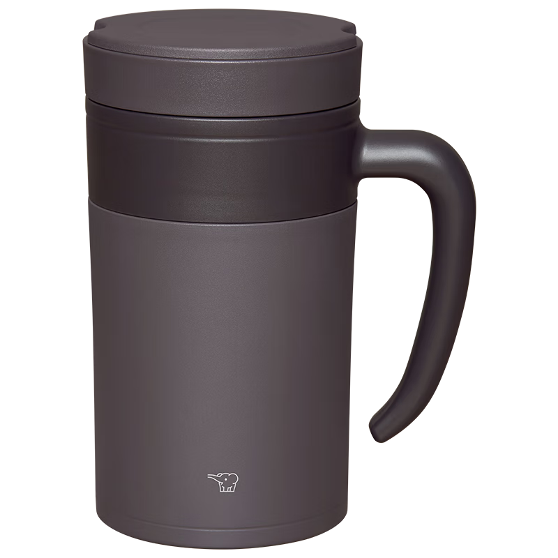 象印（ZO JIRUSHI）保温杯不锈钢茶水分离带滤网泡茶水杯送长辈礼物480mlSEKAE48CTA 紫砂