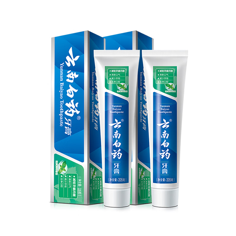 云南白药  劲爽薄荷205g*2