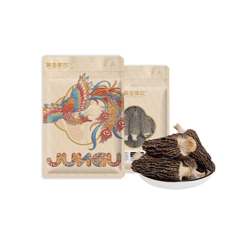 黄金果农  羊肚菌80g
