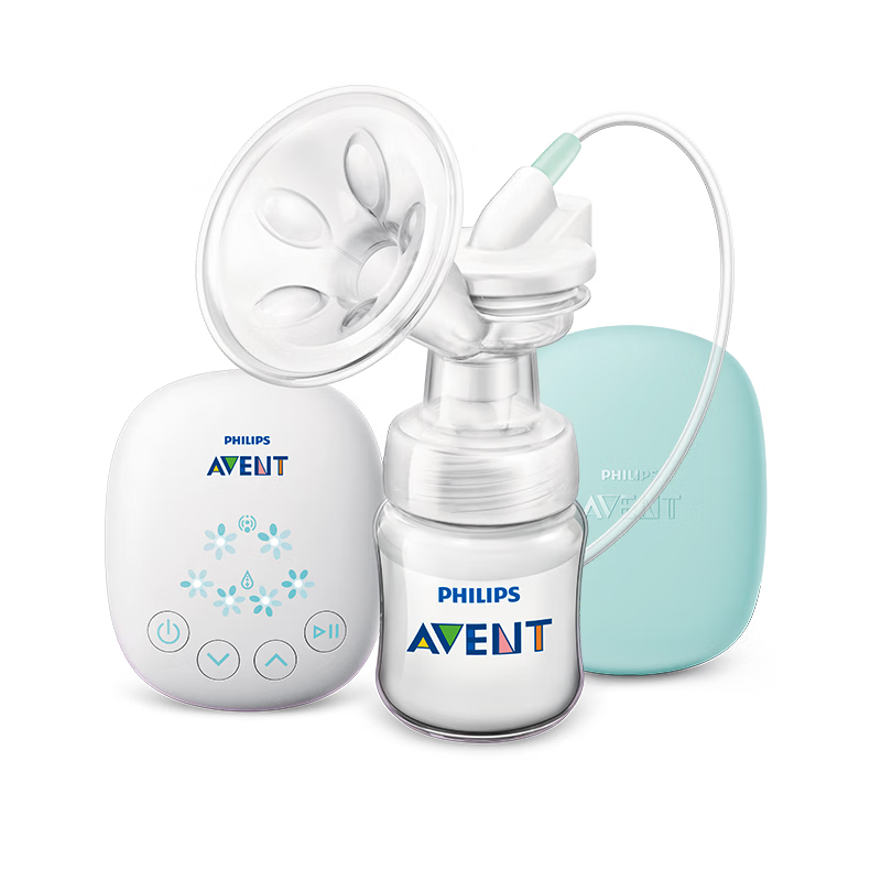 新安怡（AVENT）飞利浦新安怡电动两用吸奶器低音便携单边按摩挤奶吸乳器SCF903 单边吸乳器-小白盒