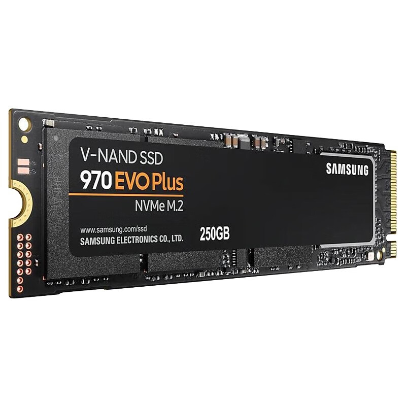 三星SSD固态硬盘台式机笔记本电脑主机DIY组装机硬盘 970EVO Plus-NVMe-M.2-250G