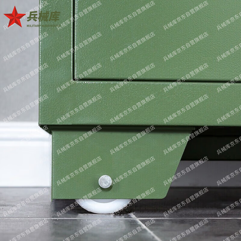 兵械库加厚大d药箱q支d药存储柜 双机械锁qd存放柜 450*350*115