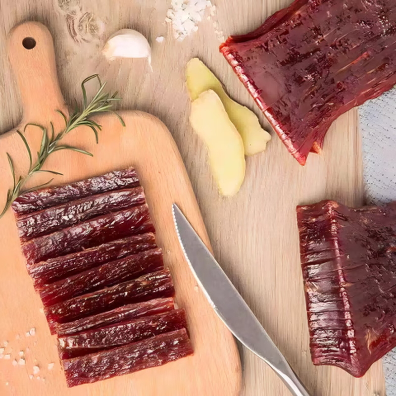 母亲原切牛肉片40g黑胡椒味【临期清仓】