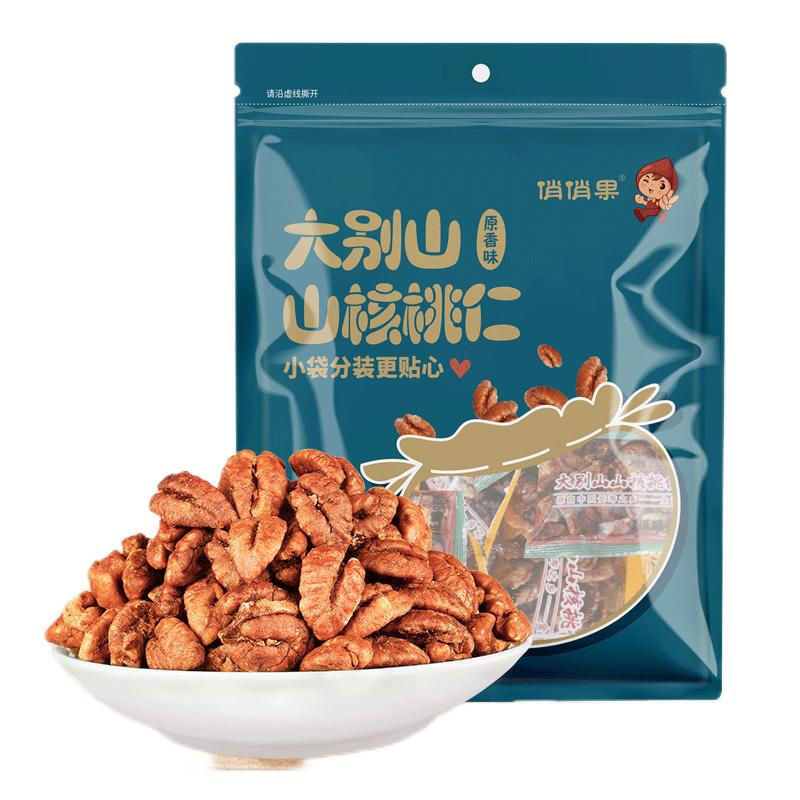 俏俏果 安徽省金寨县特产 大别山山核桃仁350g/袋*1 乡村振兴 
