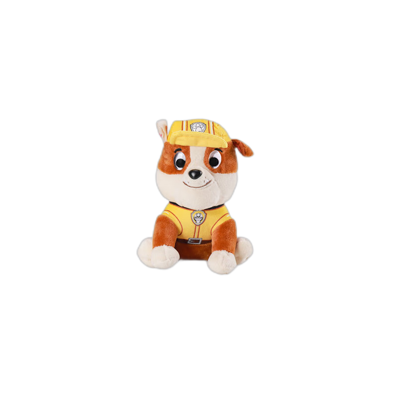 汪汪队立大功（PAW PATROL）毛绒玩偶男孩女孩生日礼物玩具经典款小砾公仔小号15.2CM 经典款15.2cm-小砾官方正版