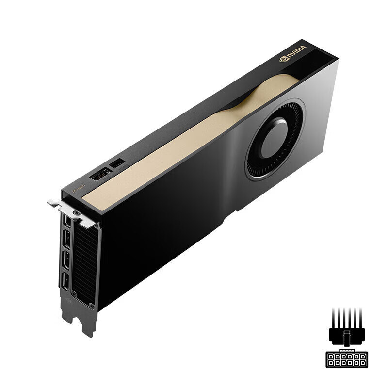 华硕NVIDIA RTX 5000 Ada 32GB 专业显卡 光线追踪 AI加速计算 全新盒包