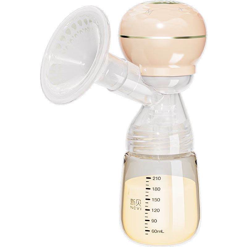新贝电动吸奶器一体式自动变频挤奶器便携吸奶器无痛按摩拔奶器8108 【高配】变频+ppsu奶瓶