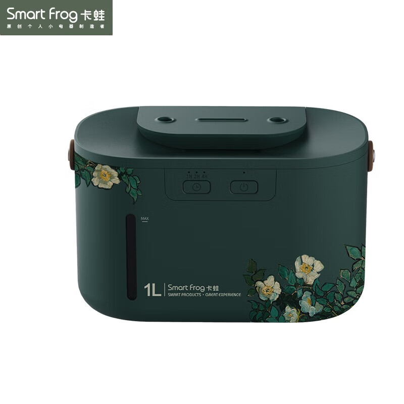 卡蛙(SmartFrog)空气加湿器卧室迷你办公室孕婴桌面上加水充电定时香薰加湿器KW-JSQ14水一方PLUSI绿色 